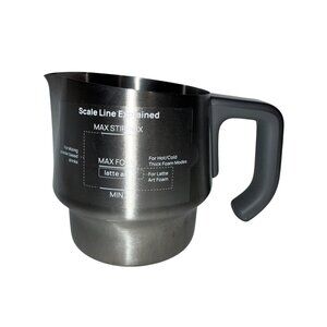 Dreo DKMF001 BaristaMaker Milk Frother Milk Jug Base Replacement Part Silver